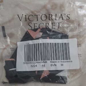 Victoria's Secret Black and Pink Panties